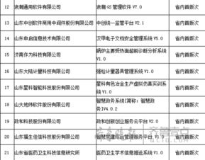 山东发布首批首版次高端软件产品，34项网络与信息安全软件开发项目入选